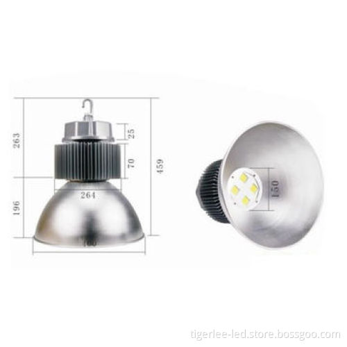 IP65 120W LED High Bay Light, 85-265V AC or 12-24V DC Voltage, 90-100lm/W, Bridgelux or Epistar Chip